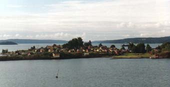 Ile sur le fjord d'Oslo