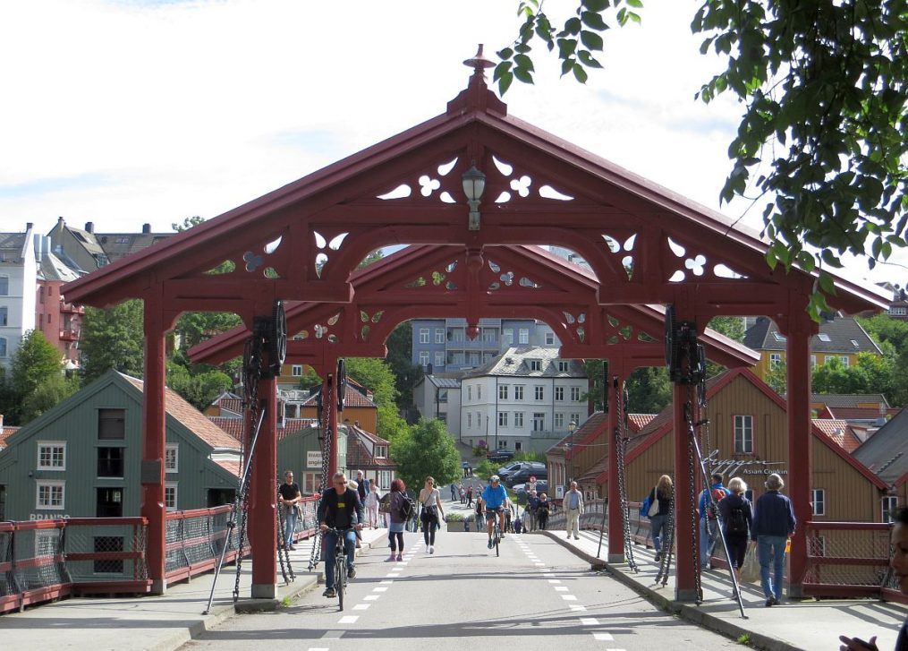 Vieux pont de Trondheim