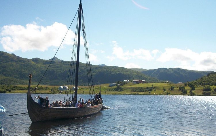 Drakkar du musée Viking des îles Lofoten, 2010