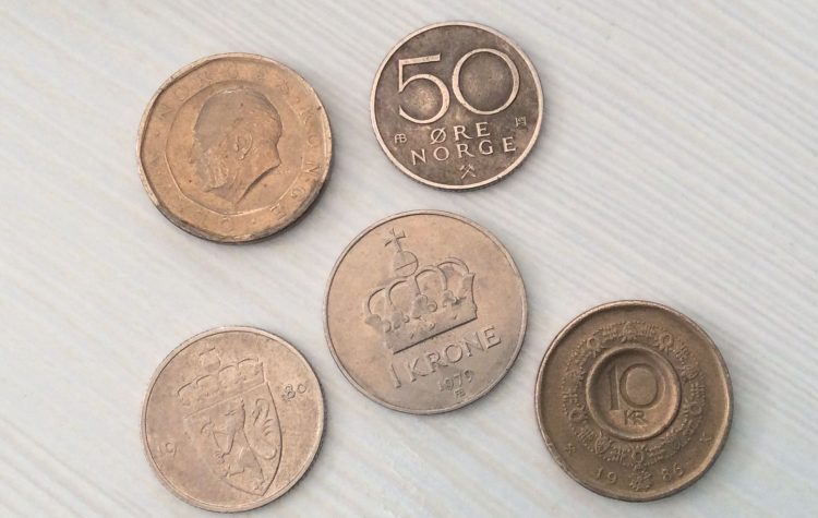 Pièces de monnaie norvégienne