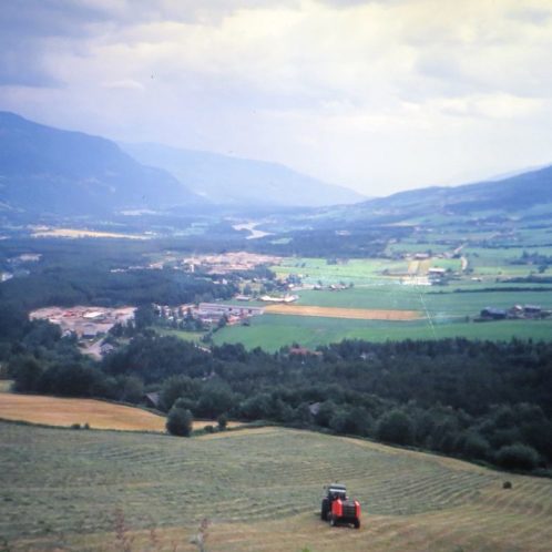 Paysage de la route E6