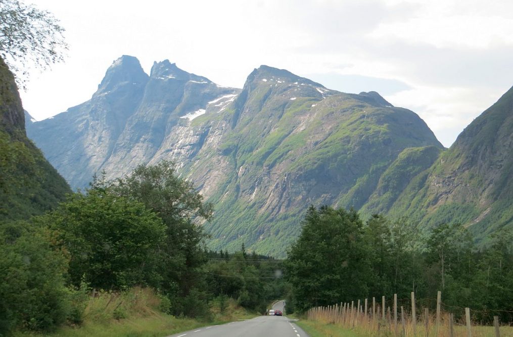 en route vers la Trollstigen