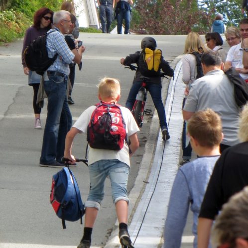 Remonte-pente pour vélos à Trondheim