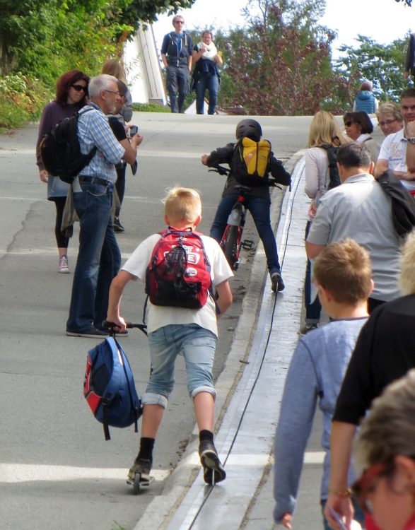 Remonte-pente pour vélos à Trondheim