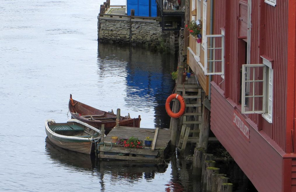 Vieux quais de Trondheim