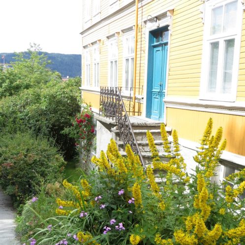 Quartier du fort à Trondheim