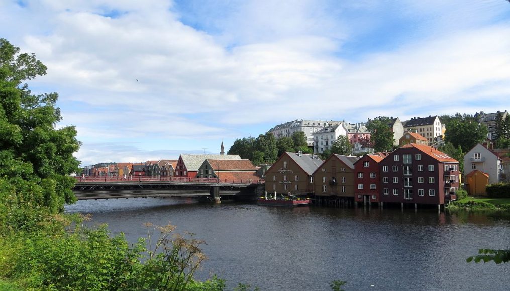 Quais et pont de Trondheim