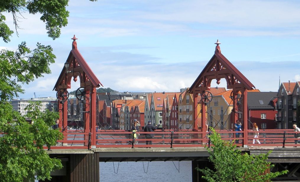 Vieux pont de Trondheim