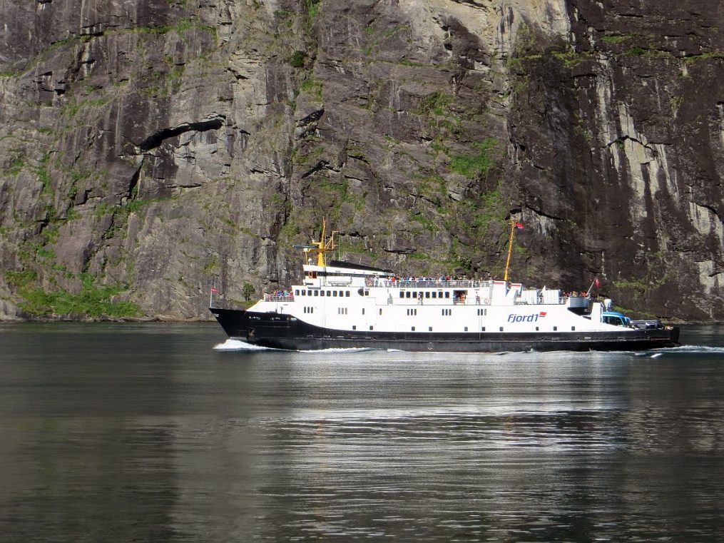 Le ferry de Hellesylt